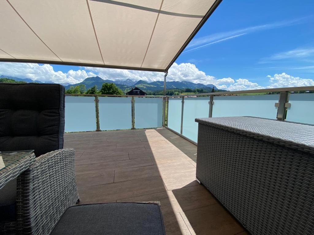 Bergfux Ferienhaus - Hochwertige Ausstattung Sonthofen Bagian luar foto