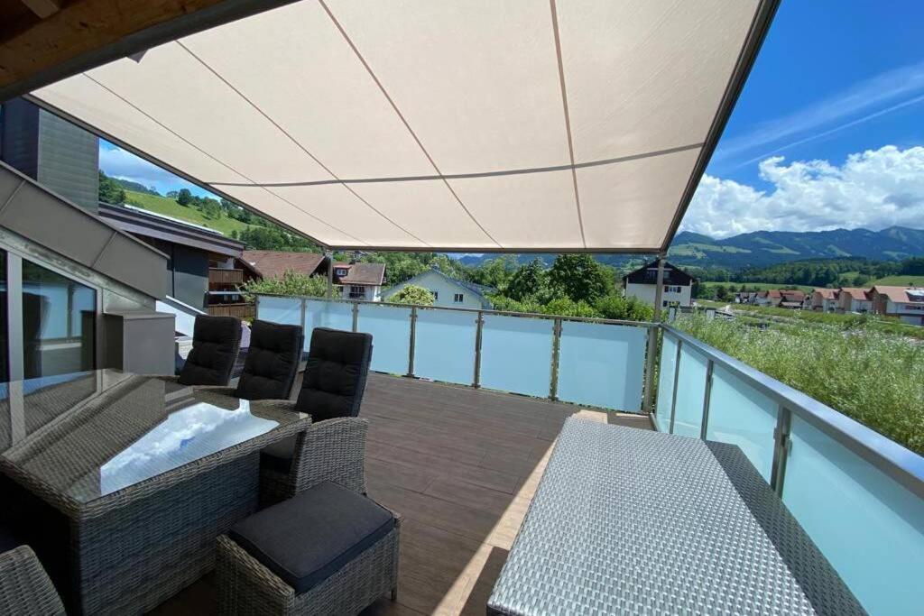 Bergfux Ferienhaus - Hochwertige Ausstattung Sonthofen Bagian luar foto