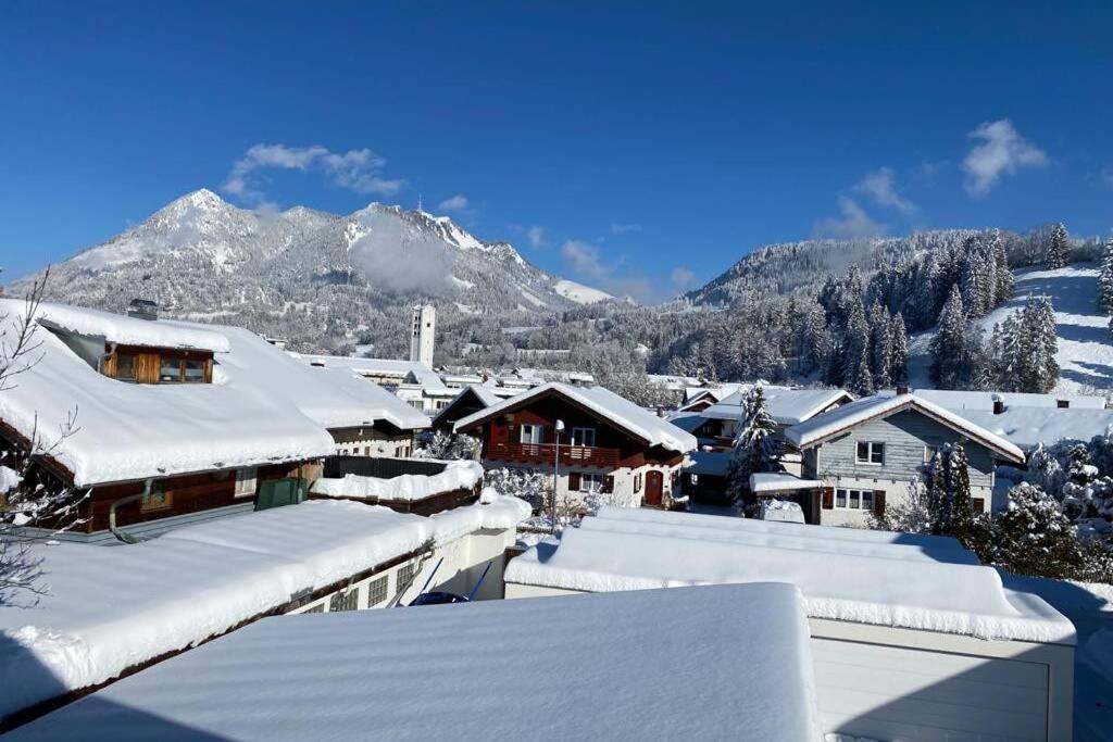 Bergfux Ferienhaus - Hochwertige Ausstattung Sonthofen Bagian luar foto