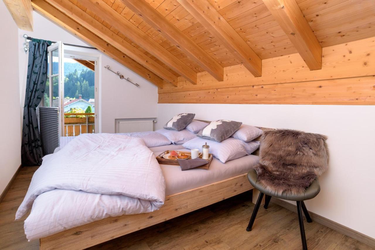 Bergfux Ferienhaus - Hochwertige Ausstattung Sonthofen Bagian luar foto