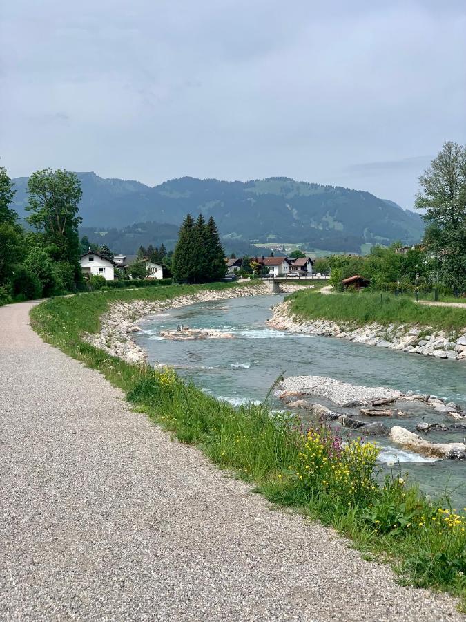 Bergfux Ferienhaus - Hochwertige Ausstattung Sonthofen Bagian luar foto